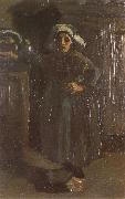 Vincent Van Gogh Peasant Woman Standing Indoors (nn04) Spain oil painting artist